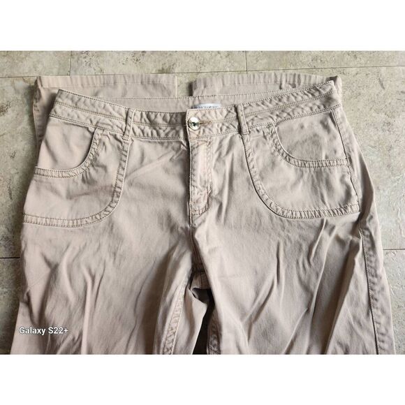 W7  Fashion Bug crop tan pants petite - Picture 2 of 7